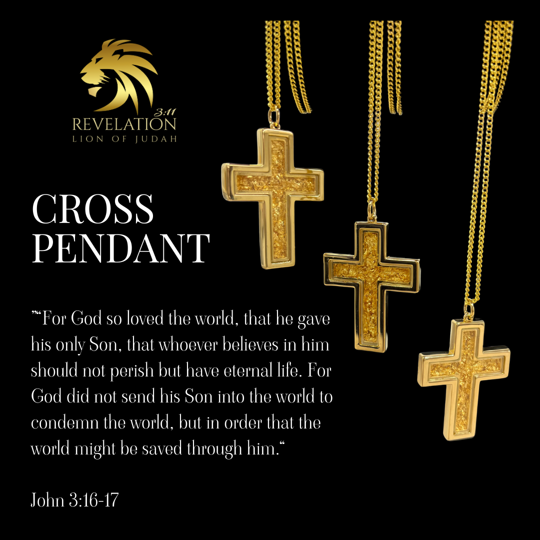 Gold-Plated Cross Pendant