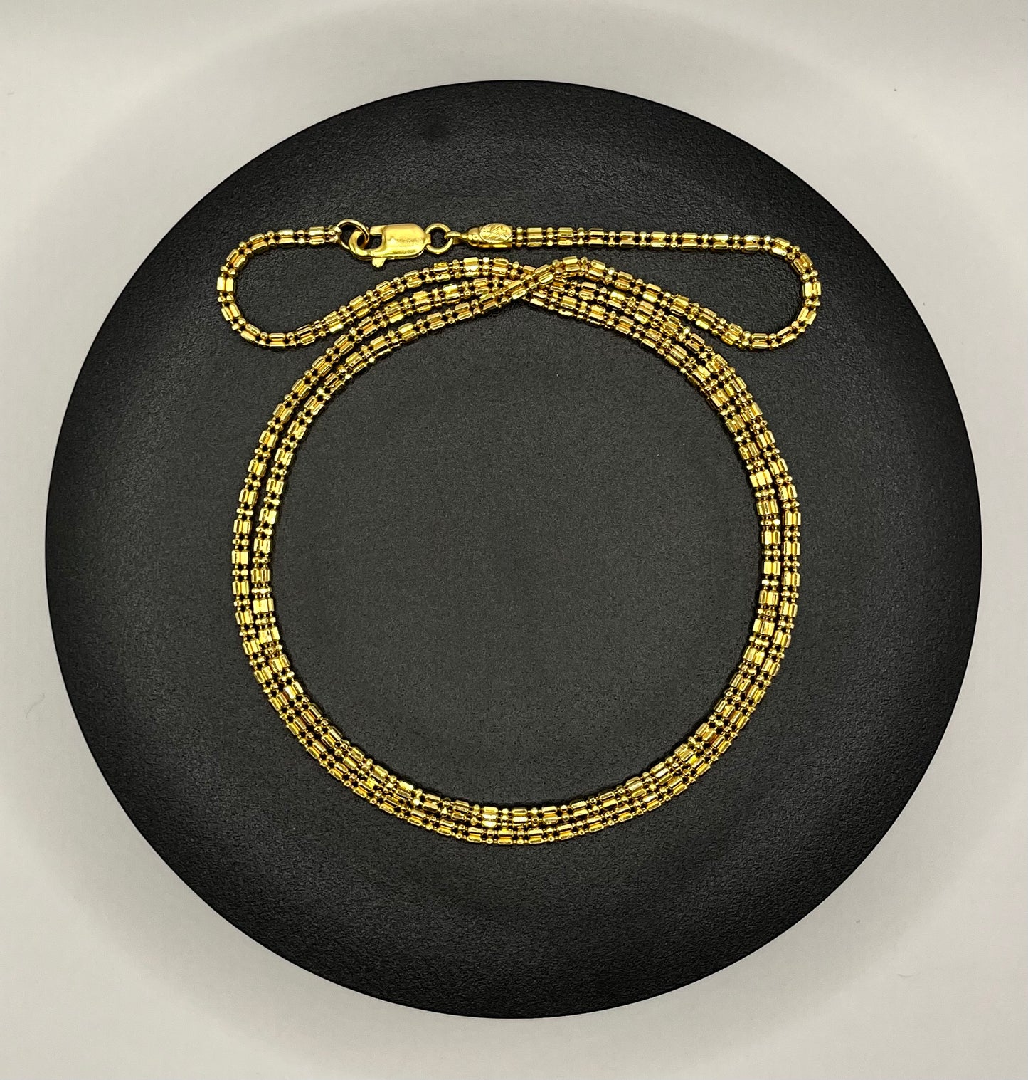 18K Solid Gold Chain 67cm