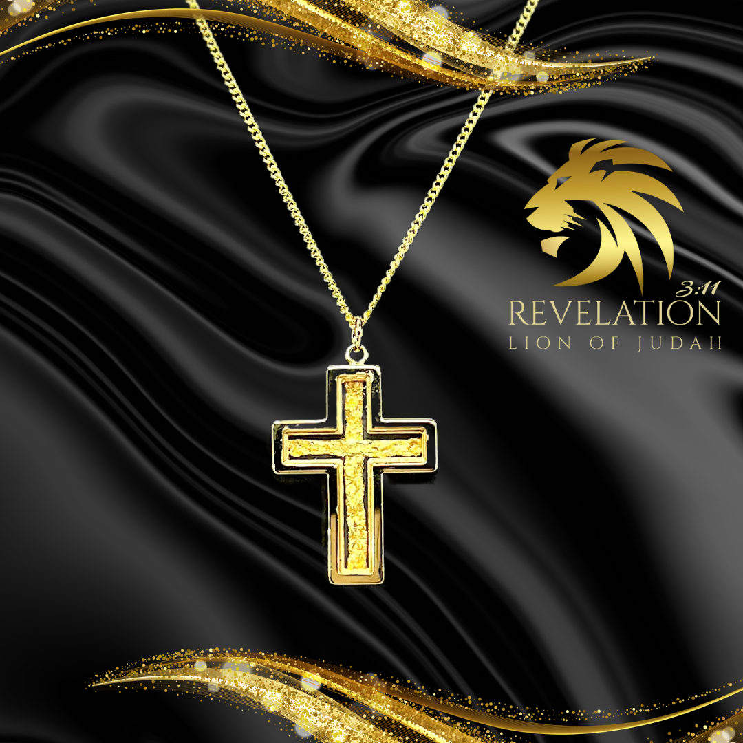 Gold-Plated Cross Pendant