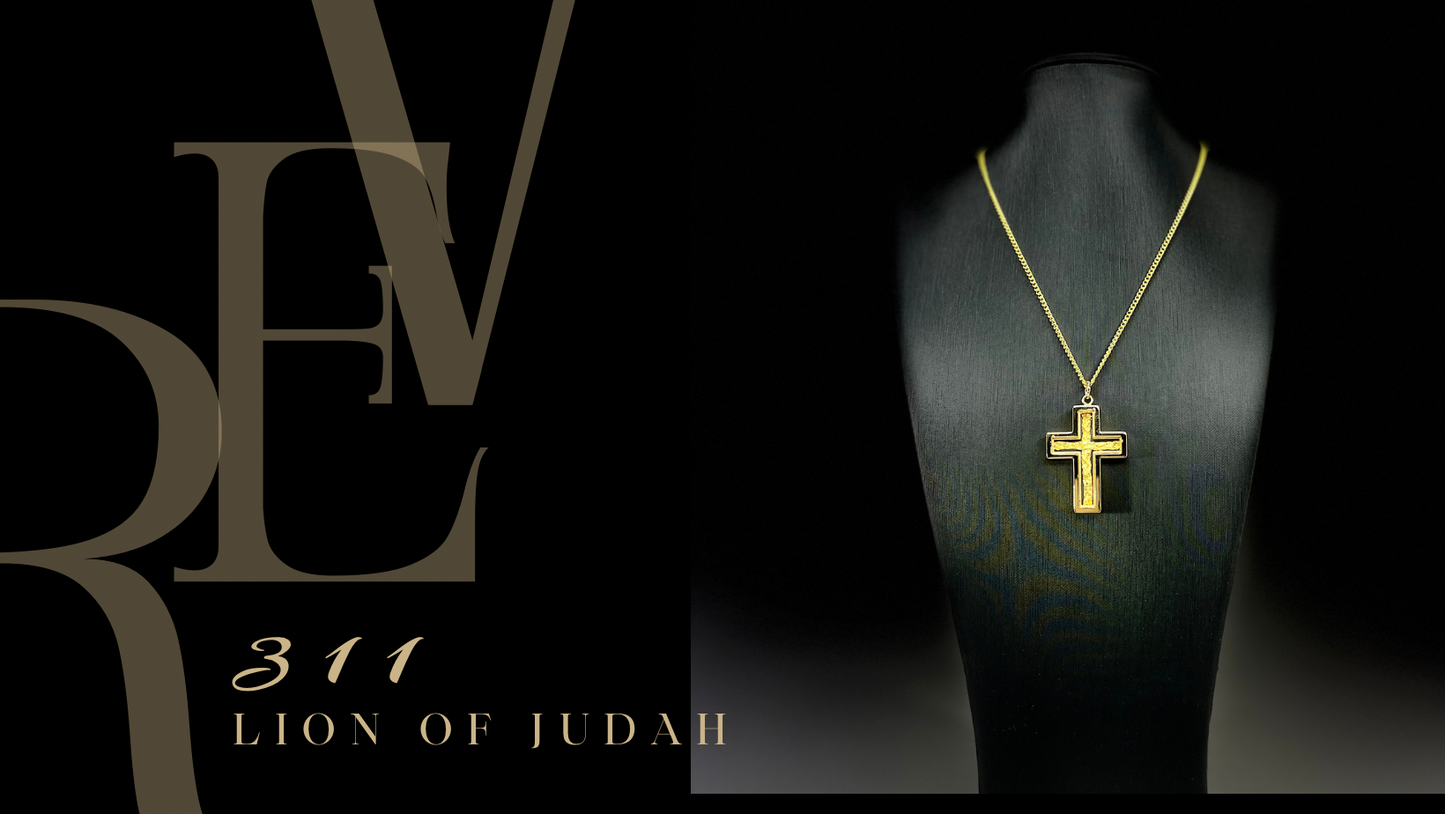 Gold-Plated Cross Pendant