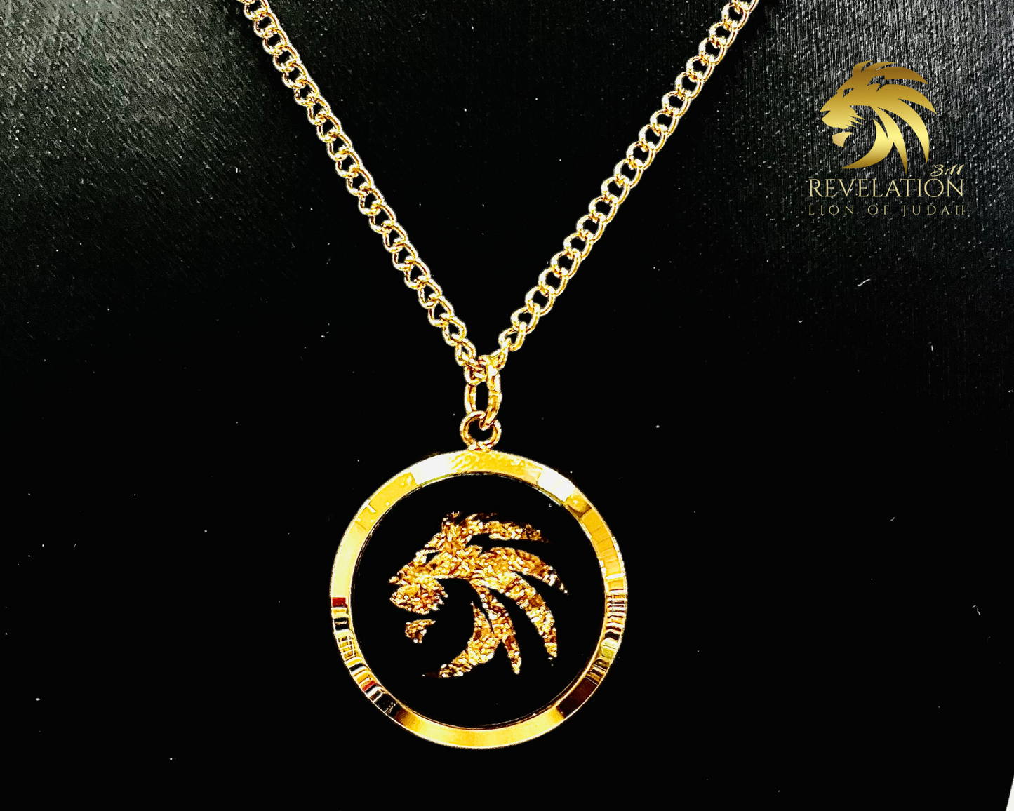 Gold Pendant Lion Of  Judah REVELATION311